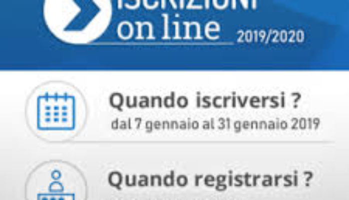 Iscrizioni anno scolastico 2019/2020